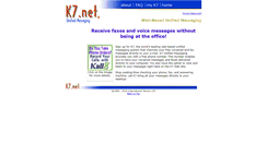 Desktop Screenshot of k7.net